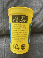 Vintage McDonald's Large Plastic Kente Designs Cup picture