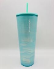 Starbucks Spring Release 2024 Mint Ocean 24 Oz Venti Cold Cup Tumbler picture
