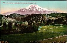 Mt. Shasta CA-California, View from Edgewood, Pond, Woods, Vintage Postcard picture