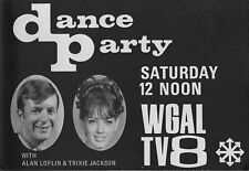 1971 WGAL TV AD ~ ALAN LOFLIN & TRIXIE JACKSON host DANCE PARTY Lancaster,Pa picture