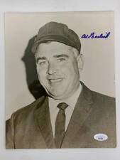 Al Barlick Autographed 8x10 Photo MLB Hall of Fame Umpire picture