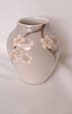 Vintage Bing and Grondahl Cherry Blossom Vase 3 1/2