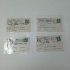Lot Of 4 Vintage 1921 Grand Trunk Railway Freight Claim Tickets picture