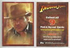 RETAIL Indiana Jones KOTCS (Topps) PEEL & REVEAL 