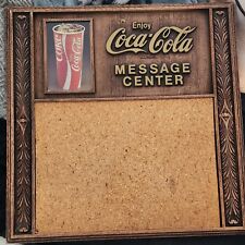 Rare Vintage Coca-Cola Message Center Board Restaurant Menu Sign picture