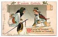 1905 L'Entente Cordiale International Art Postcard *6L1 picture