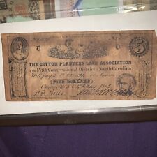 (Repo, 1862) The Cotton Planters Loan Association Bank Note picture