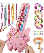 Friendship Bracelet Kit, DIY Craft for Girls 7-12, Jewelry Arts & Crafts Set. picture