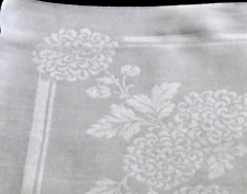 Vintage Damask Linen Napkins 22