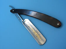 OLD STRAIGHT RAZOR - CABBAGE CUT 6/8 MAMBRUNER Tadellos - SHAVE READY picture