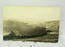 RPPC Real Photo Postcard Landscape Probably Pennsylvania Rolling Hills picture
