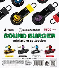 audio-technica  Sound Burger Miniature Collection Complete with all 4 types picture
