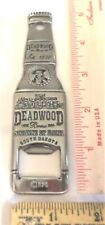 Deadwood bottle opener w/Wild Bill Hickok story on back SDak collectible barware picture