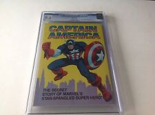 CAPTAIN AMERICA THE SECRET STORY NN CGC 9.6 IDEALS WHITE PAGES MARVEL COMIC 1981 picture