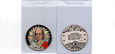 R123 Seal Craft, Seal Craft Discs, 1930's, #21 King Philip, Indian Chief picture
