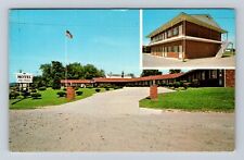 Gallipolis OH-Ohio, Blue Fountain Motel, Advertising, Vintage Souvenir Postcard picture
