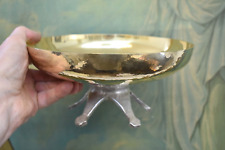 Large Sterling Silver Bowl Paten, All Handmade, 'Hand Wrought Sterling' (CU817) picture