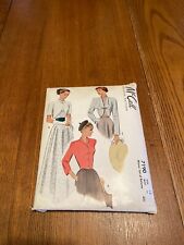 VTG 1948 McCall Couture Set of Boleros Pattern picture