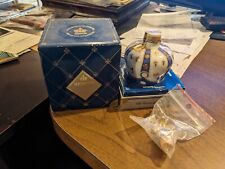 Vintage Extra Armagnac Sempe small porcelain Limoges bottle RARE stopper & Box picture