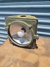Vintage GE Traffic Signal Groove Back With Reflector Socket Wiring Block picture