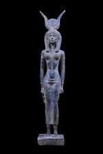 UNIQUE LARGE ANCIENT EGYPTIAN Statue of Hathor of Heaven,love,beauty Handmade picture