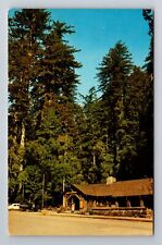 Big Basin Redwoods Park CA-California, Rangers Station, Vintage c1966 Postcard picture