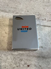 Rare 1960-61 Esprit United Airlines Automatic Lighter w/box Never Used +Video picture