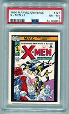 1990 Marvel Universe X-Men #1 PSA 8 NM-MT #125 Art by: Jack Kirby and Sol Brodsk picture