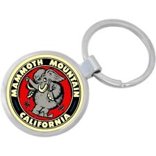 Mammoth Mountain California Vintage Keychain - Includes 1.25 Inch Loop for Keys picture