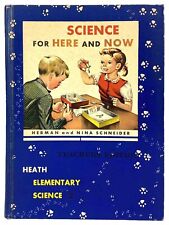 Science For Here and Now 1959 Vintage Teachers Edition Elementary School Book picture