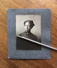 Antique 1900s Black African American Lady School Teacher Fayette MO Photo picture