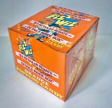 Vintage 1986 Zeta Especial FIZZ WIZZ Candy SEALED FULL 48 Ct. BOX container picture