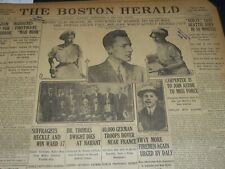 1911 SEPTEMBER 9 THE BOSTON HERALD - DR. THOMAS DWIGHT DIES AT NAHANT - BH 309 picture