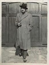 1935 Press Photo Actor John Barrymore in Hollywood, California - kfx10765 picture