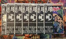 Batman #497 Lot 7x 1st Print Kelley Jones Cover, Bane Breaks Batman's Back  picture