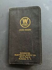 Vintage Westinghouse Electric 1928 Diary picture