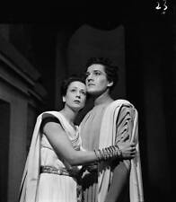 Renee Faure And Pierre Gallon In Britannicus Of Jean Racine 1946 OLD PHOTO picture