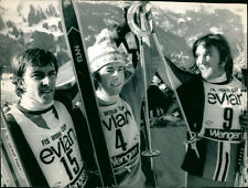 Paolo De Chiesa, Ingemar Stenmark and Piero Gros - Vintage Photograph 3165398 picture