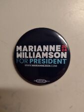 Marianne Williamson 2024 Presidential Candidate Official Campaign Button picture