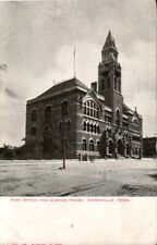 Postcard - Post Office and Custom House Nashville Tennessee Undivided Back 0421 picture