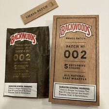 Backwoods Small Batch 002 Newest Backwoods. RARE ITEM. Empty Box   picture