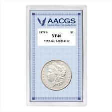 American Coin Treasures 11051 1878S First-Year-of-Issue Morgan Silver Dollar-... picture