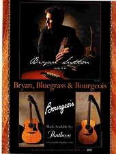 PPOT5  PICTURE/ADVERT 11X8 BOURGEOIS GUITARS - BRYAN SUTTON picture