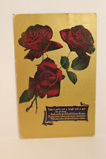 Postcard Take A Smile And A Laugh Poem, With Roses, Divided Back picture