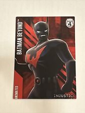 Injustice Gods Among Us Arcade Game - Card# 59 Batman Beyond Animated - NonFoil picture