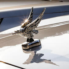 Thick ABS Sliver Eagle Car Front Hood Ornament Emblem Badge Decal Sticker picture