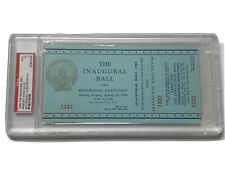1969 Inauguration Inaugural Ball Ticket President Richard Nixon Spiro Agnew PSA  picture