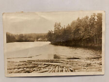 1920 East Sebago, Maine - North West River - Vintage Real Photo Postcard RPPC picture