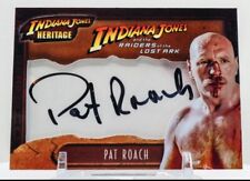 Indiana Jones Raiders PAT ROACH BGS Custom Cut Autograph Auto Card Rare picture