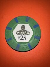 $25 1ST EDITION GAMING CHIP FROM THE BALLY GRAND CASINO IN ATLANTIC CITY picture